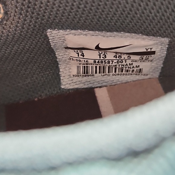 Nike Air Zoom Train Speed 4 Amp 3M Philadelphia Eagles Sneaker Shoe Mens Size 14 - Picture 9 of 10